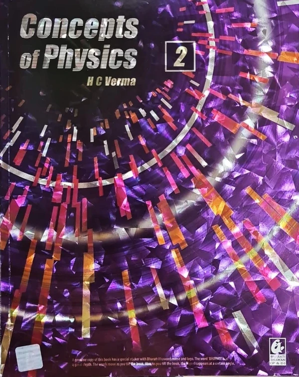 Bharati Bhawan Concepts of Physics By H.C. Verma Volume 1 & 2 With Solitons Books CBSE Examination 2023 - 24  