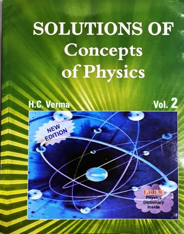 Bharati Bhawan Concepts of Physics By H.C. Verma Volume 1 & 2 With Solitons Books CBSE Examination 2023 - 24  