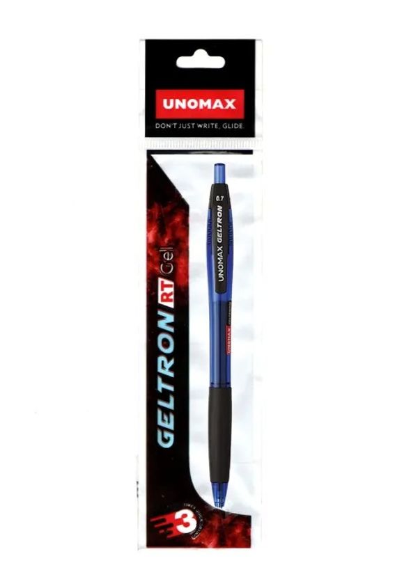 Unomax Geltron RT Gel Pen - 1 Pcs, Blue