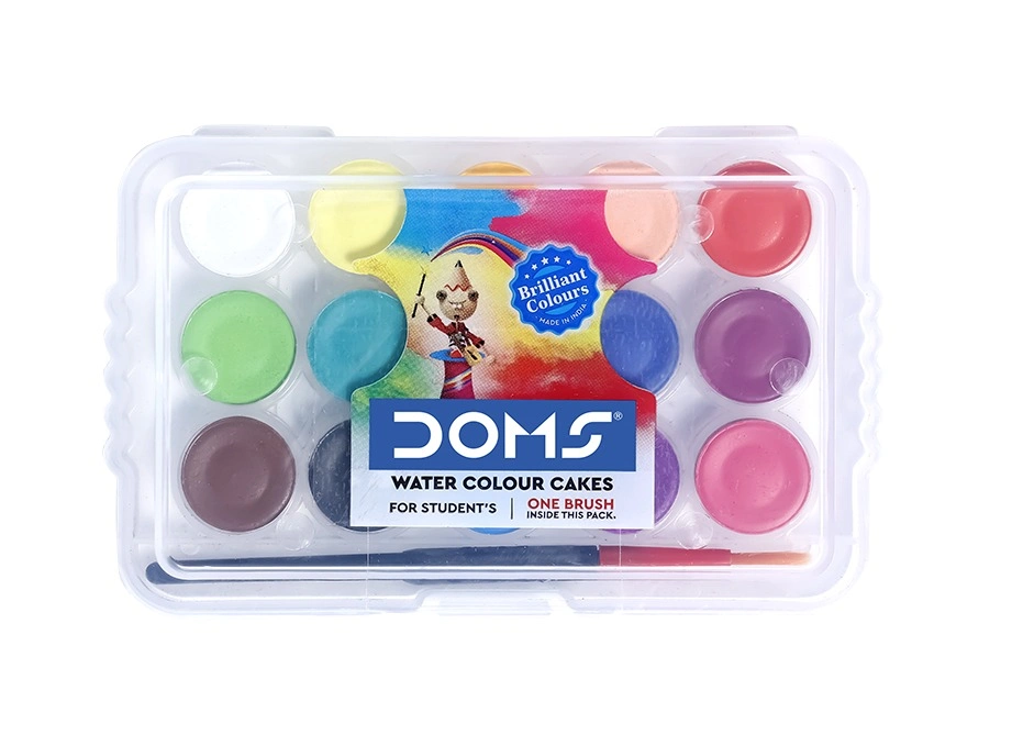 Doms Water Colour Cakes 15 Shades