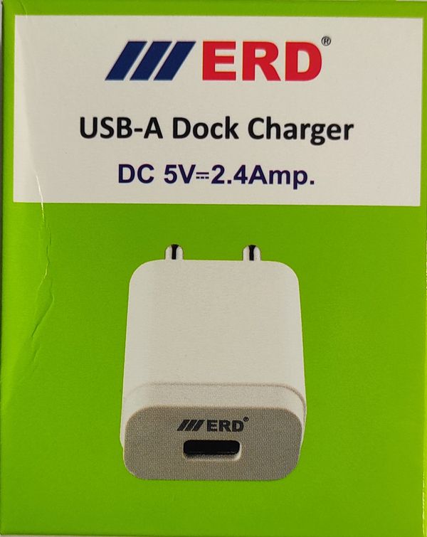 ERD - A Dock Charger DC 5V - 2.4 Amp.