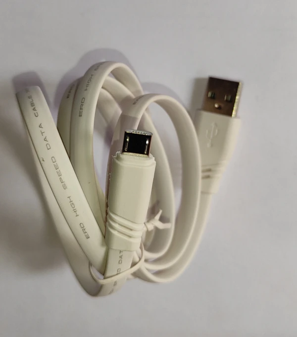 ERD Flat Micro USB Data Cable 1 Meter Cable Upto 20W