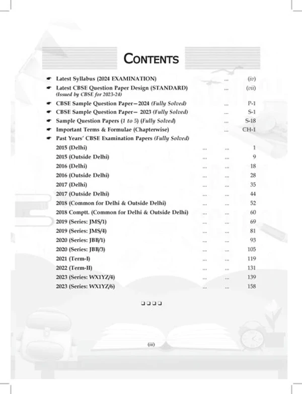 Shiv Das CBSE 2024 Exam Past 7 Year Board Papers + Sample Papers Mathematics Class 10