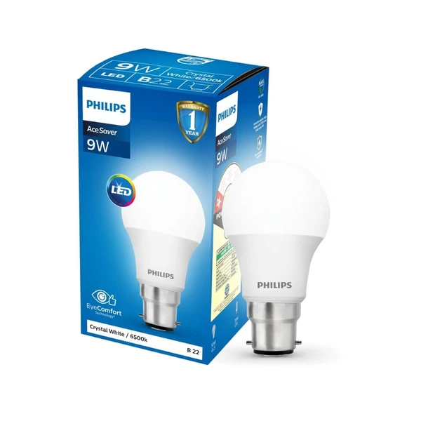 Philips Ace Saver 9W LED Bulb LED Lamp B22