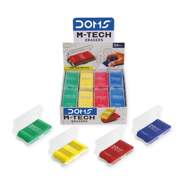 Doms M-Tech Eraser - 10 Pcs