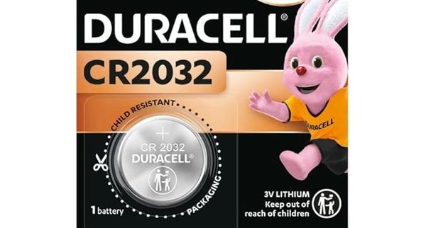 Duracell CR2032 Coin Battery 3V Lithium