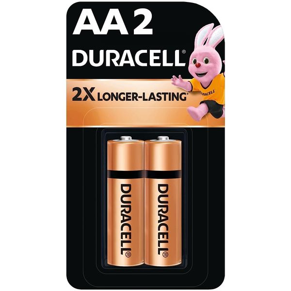 Duracell Battery 2X Longer Lasting AA4 Batteries Pack Of 2