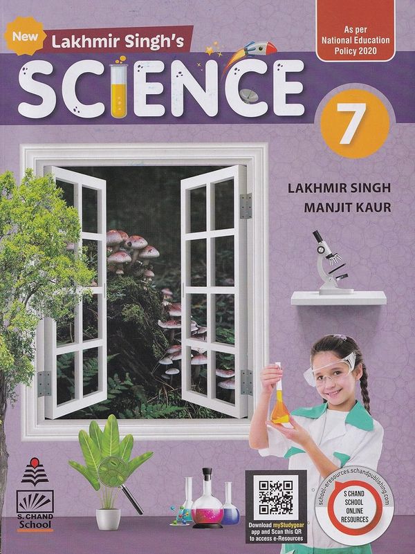 S Chand Science By Lakhmir Singh Manjit Kaur Class 7  Examination 2023-2024