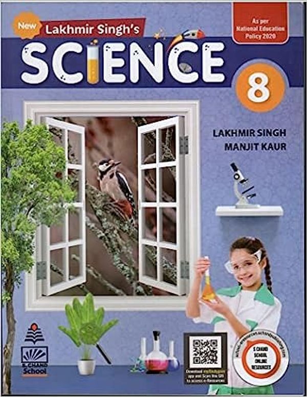 S Chand Science By Lakhmir Singh Manjit Kaur Class 8  Examination 2023-2024