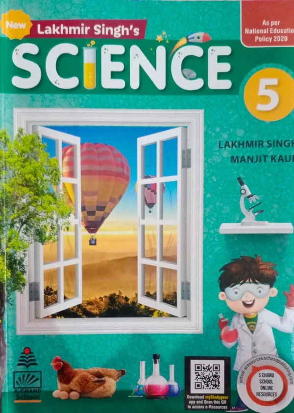 S Chand Science By Lakhmir Singh Manjit Kaur Class 5  Edition 2023