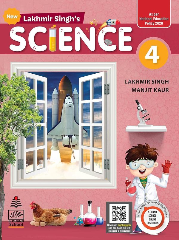 S Chand Science By Lakhmir Singh Manjit Kaur Class 4  Examination 2023-2024