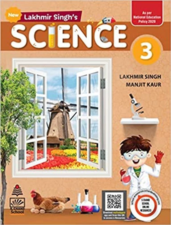 S Chand Science By Lakhmir Singh Manjit Kaur Class 3 Examination 2023-2024