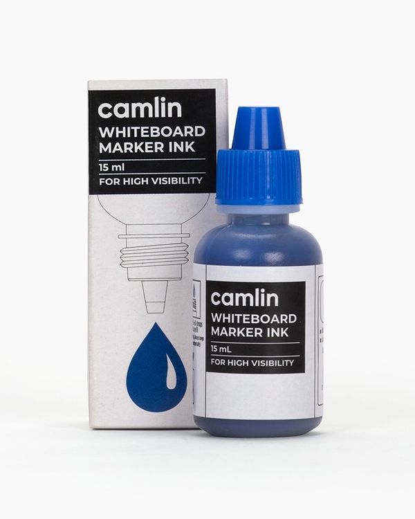 Camlin  White Board Marker Ink Blue Colour 15ml  - 1 Pcs, Blue