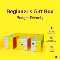 Cubeleo Cubelelo Drift 2x2, 3x3 & 4x4 Cube Gift Box
