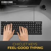 LAPCARE Lapcare E9 Wired Combo Wired Keyboard & Mouse LWC-003