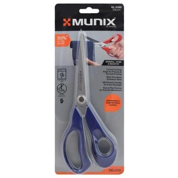 Kangaro Munix Blue Scissor 216 mm