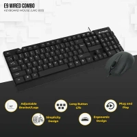 LAPCARE Lapcare E9 Wired Combo Wired Keyboard & Mouse LWC-003