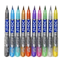 Doms Metallice Brush Pens 10 Shades