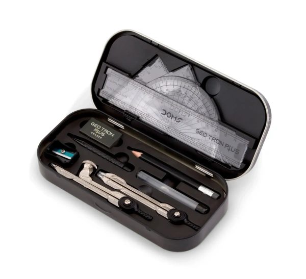 Doms Geotron Mathematical Drawing Instruments Box & Geometry Box