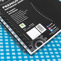Luxor 5 Subject Notebook Single Ruled Size A5  Pages 300