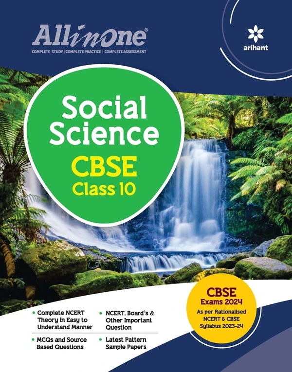 Arihant Pub. Arihant All In One Social Science Class 10 CBSE Exam 2024 - 25