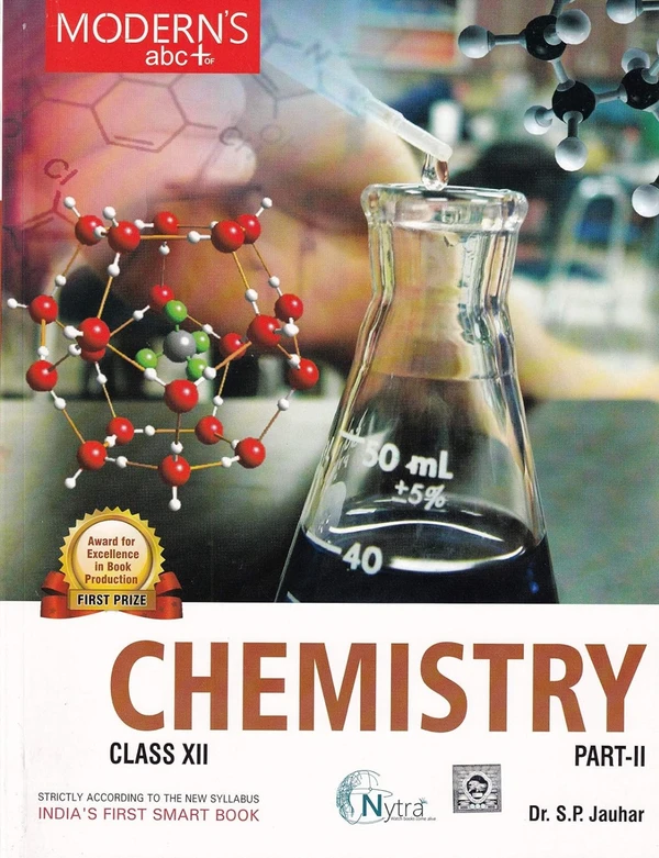 Modern Pub. Modren ABC Chemistry Part 1 & 2  By S P Jauhar Class 12 Examination 2024 - 25