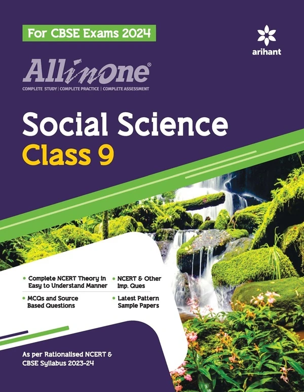Arihant Pub. Arihant all in one Social Science Class 9  CBSE Examination 2024 - 25