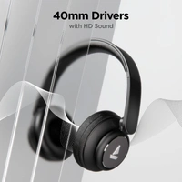 Boat Rockerz 450 Bluetooth on Ear Headphone with Mic, up to 15  Hour Playback