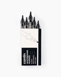 Camlin Whiteboard Marker Black Pack of 10 Piece - Black