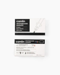 Camlin Whiteboard Marker Black Pack of 10 Piece - Black
