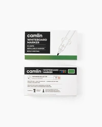 Camlin Whiteboard Marker Green Pack of 10 Piece - Pack of 10 Piece, Green