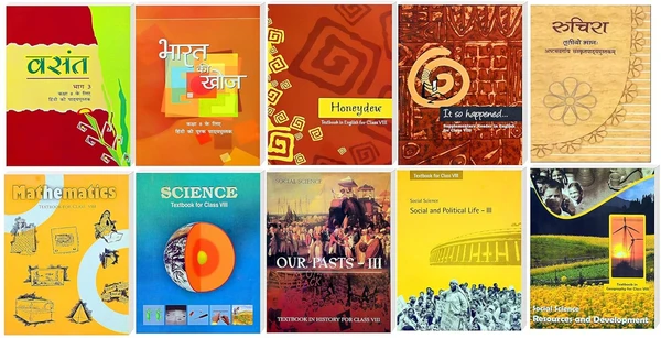 NCERT Books Set For Class 8 English Medium ( set of 10 Books )