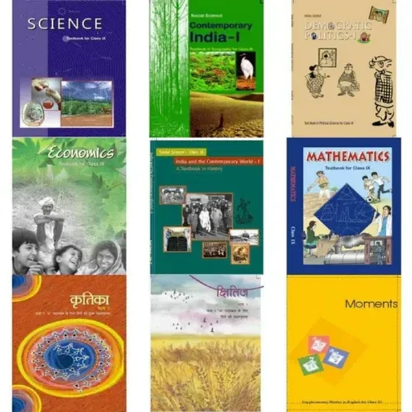 NCERT Complete Books Sets for Class 9 English Medium  NCERT / CBSE Book Latest Edition