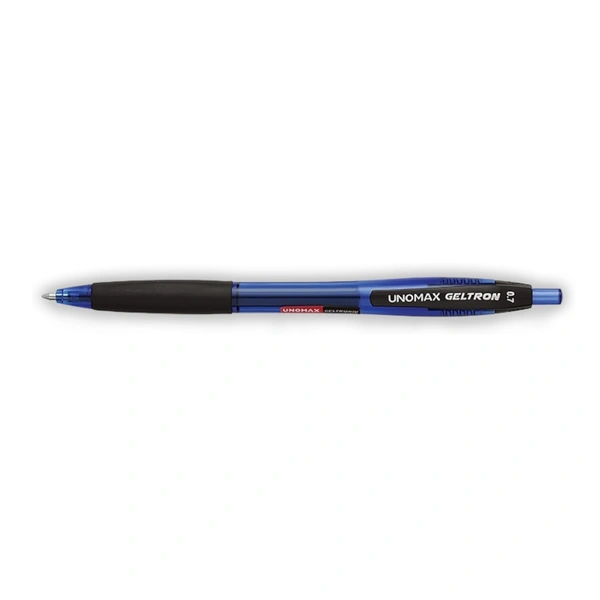 Unomax Geltron RT Gel Pen Blue - Blue