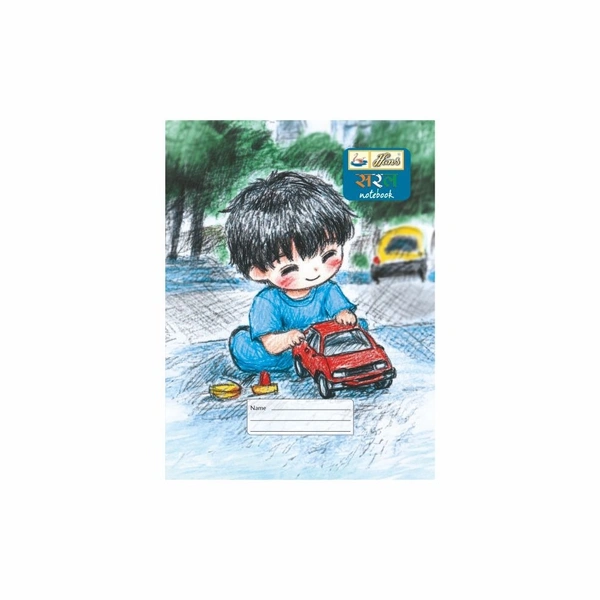 Hans Saral Notebook Soft Cover - 1 Piece, 160, 3 x 1 ( 5 Line )
