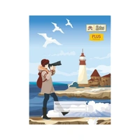 Lotus Plus Notebook Soft Cover English Copy 18x24cms Pages 172 - 172