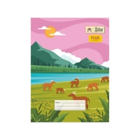 Lotus Plus Notebook Soft Cover 2 Line Rule Copy 24x18cm Pages 172 - 172