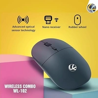 LAPCARE Lapcare Wireless Combo 2.4G Wireless Keyboard & Mouse Model No. WL-102