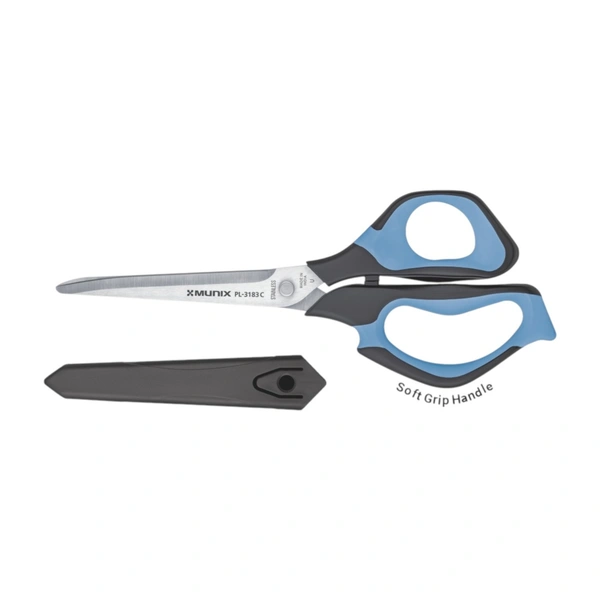 Kangaro Munix Scissors PL3183C / 211mm - 1 Piece, 8.3 inch, Gray