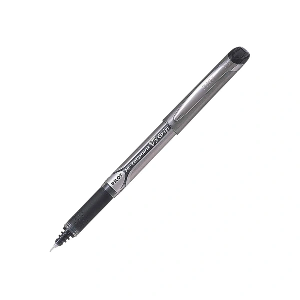 Pilot Hi Tecpoint V5 Grip Roller Ball Pen  - Black