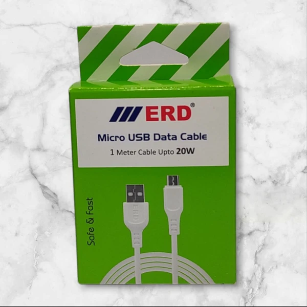 ERD Micro USB Data Cable 1 Meter Upto 20W UC-50