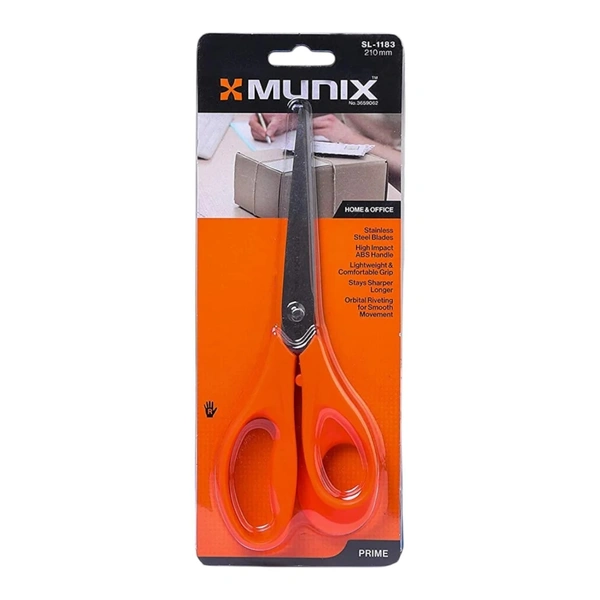 Kangaro Munix Orange Scissors SL1183 / 210mm 