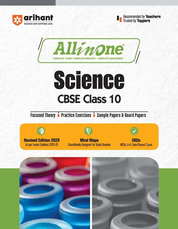 Arihant Pub. Arihant all in one Science Class 10 CBSE Exam 2024 - 25