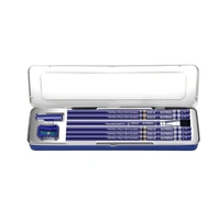 Doms Superio Super Dark  Eraser Pencil with Brush