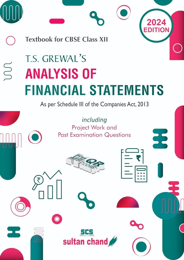 Sultan Chand Analysis of Financial Statements By T. S. Grewal  Class 12  CBSE Examination 2024 - 25