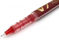 Pilot V7 Hi Tecpoint Cartridge System Roller Ball Pen - 1 Piece, Red