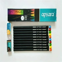 Apsara Matt Magic Extra Dark Pencils Pack of 10 Piece
