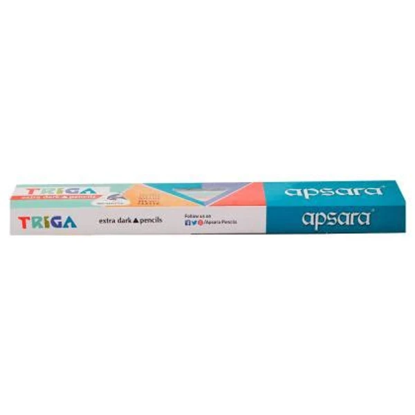 Apsara TRIGA extra dark pencils ( 10 Pcs. )