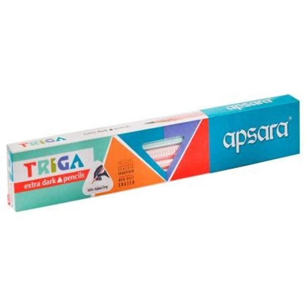 Apsara TRIGA extra dark pencils ( 10 Pcs. )