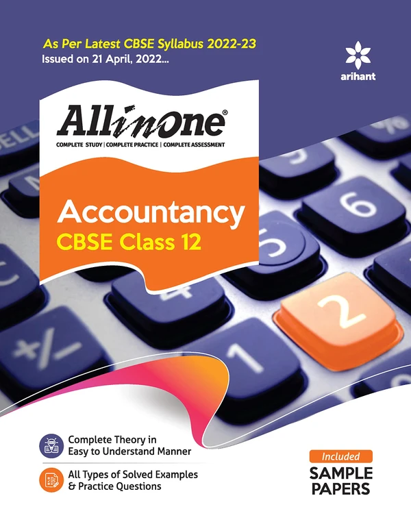Arihant All in One Accountancy Class 12 CBSE Examination 2023-24